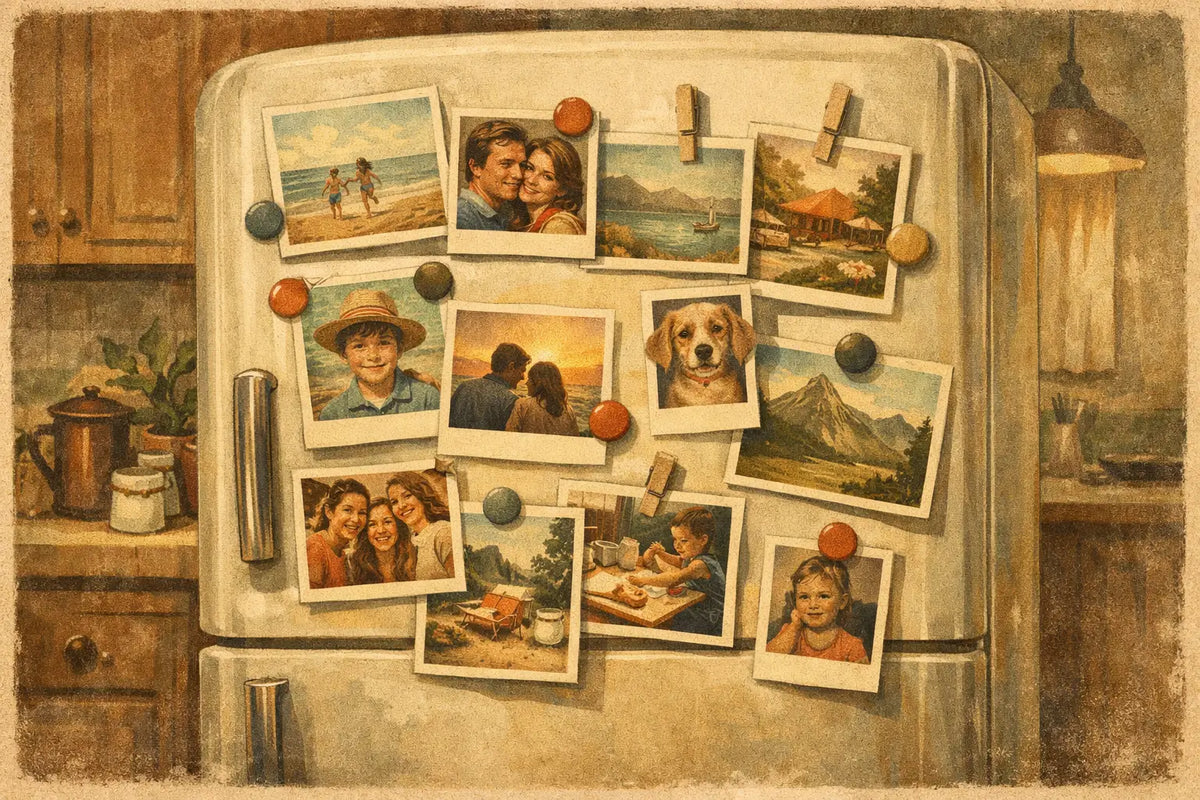 10 Top Fridge Photo Display Ideas