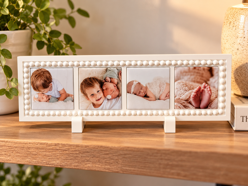 4×1 Personalised Photo Magnet Frame – 50mm Square Magnets