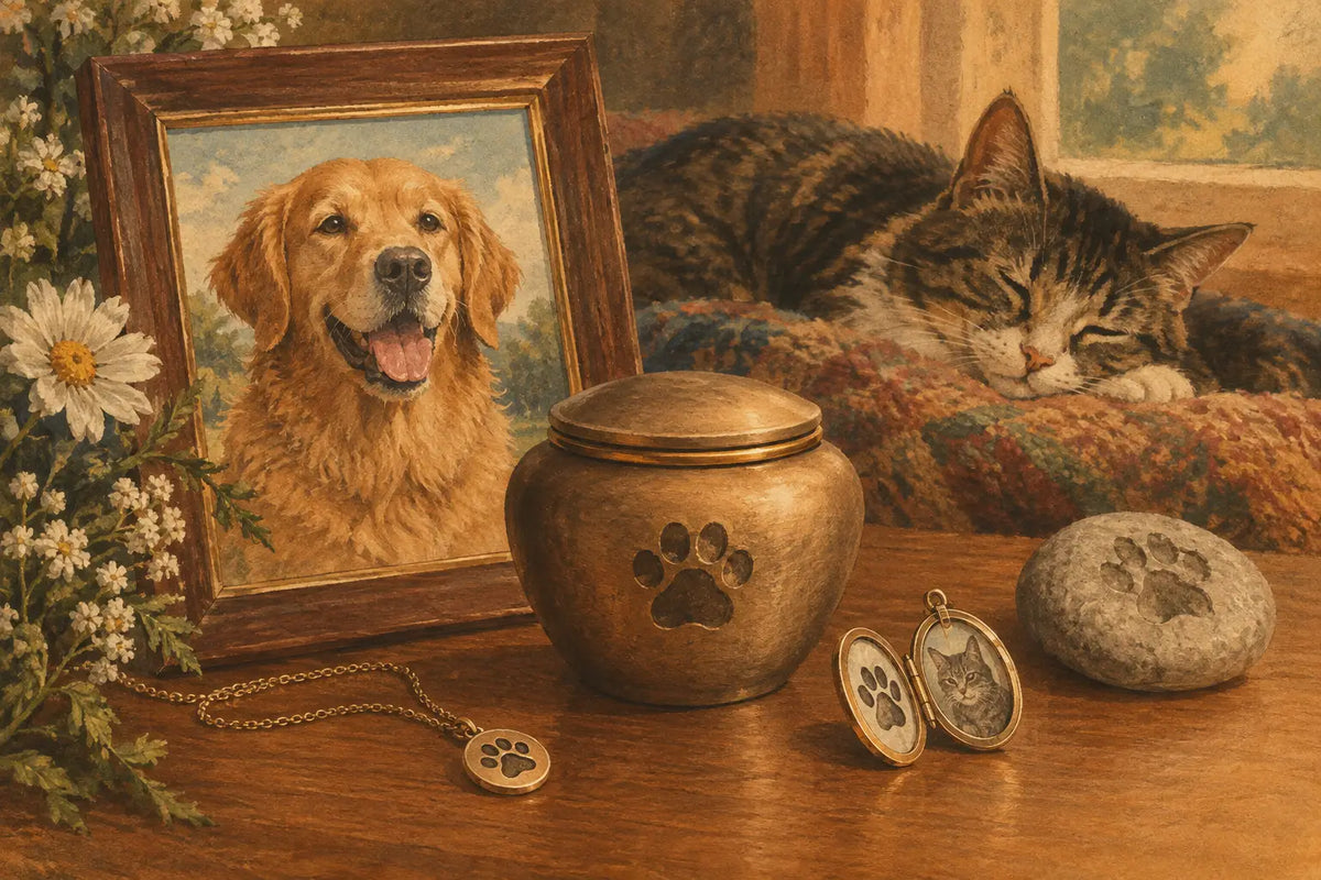Pet Memorial Keepsakes That Keep Them Close