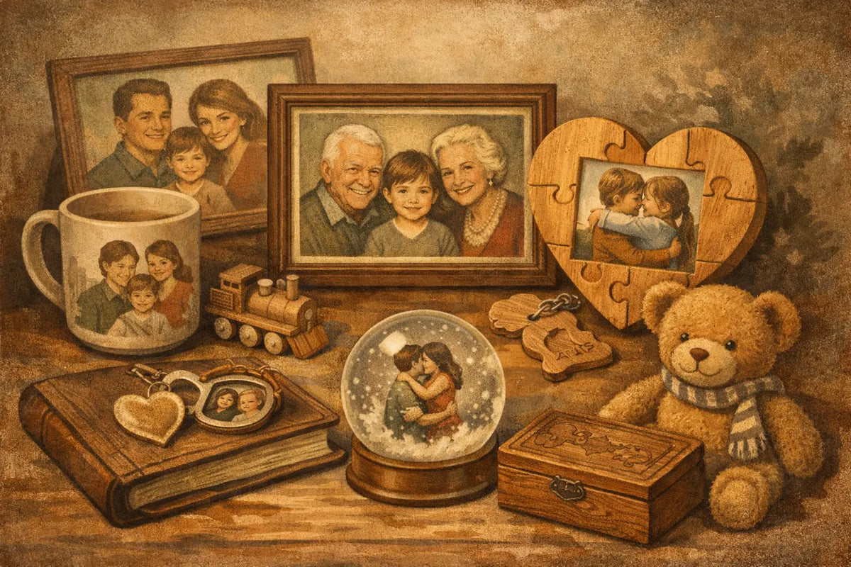 Personalised Gifts for Family That Get Kept