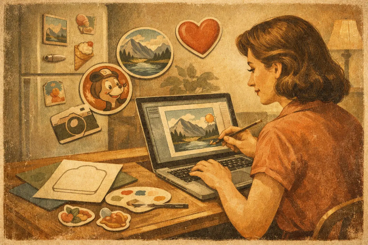 How to Design Fridge Magnets Online