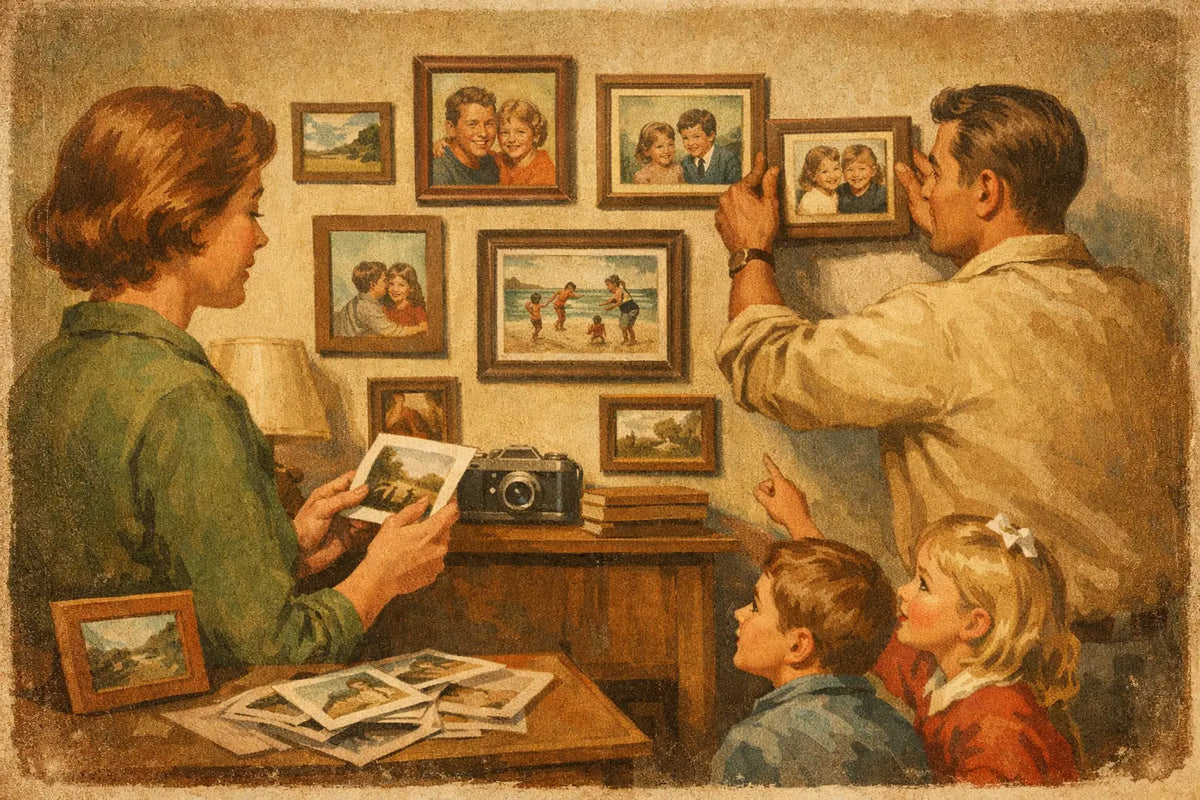 A Home Photo Display Guide for Real Family Life