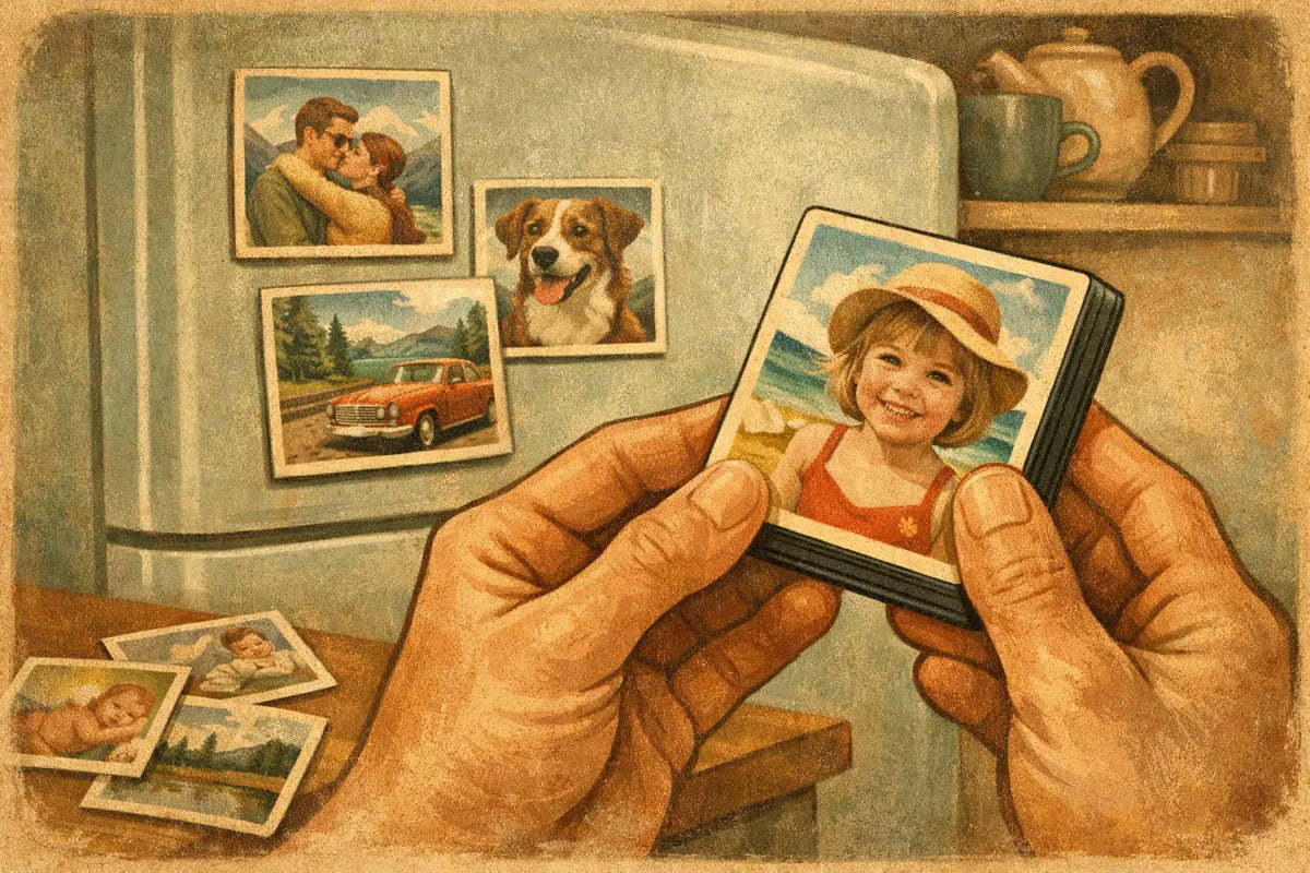 Why Thick Photo Magnets Make Better Keepsakes