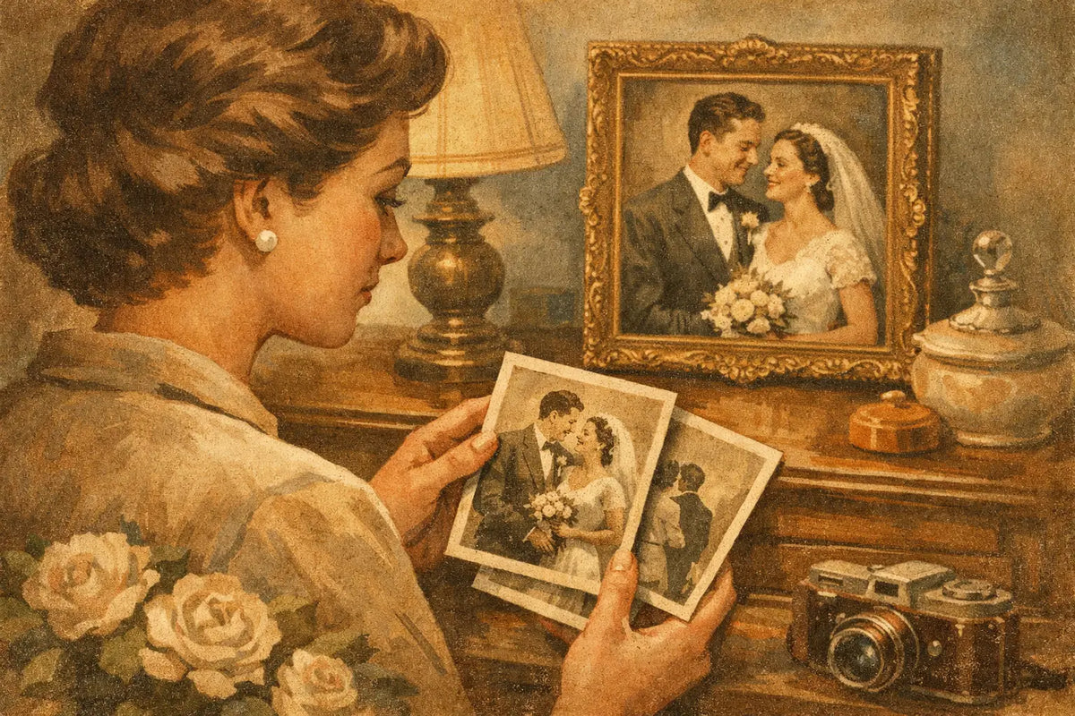 How to Gift Wedding Photos They'll Keep Close
