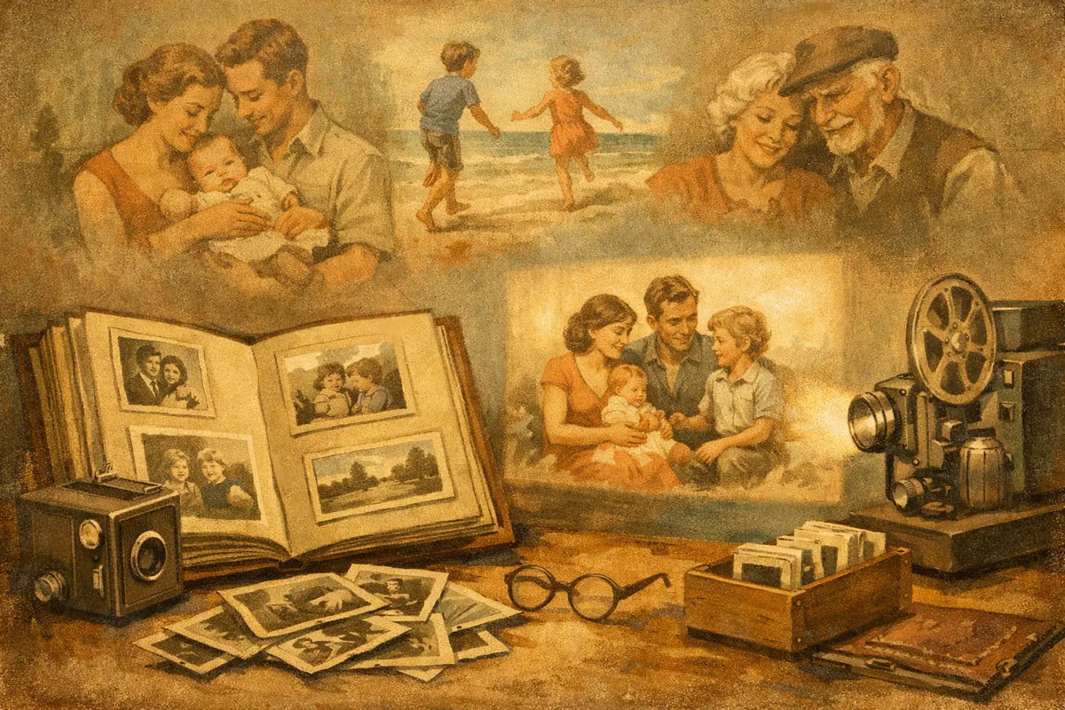How to Preserve Family Memories for Years