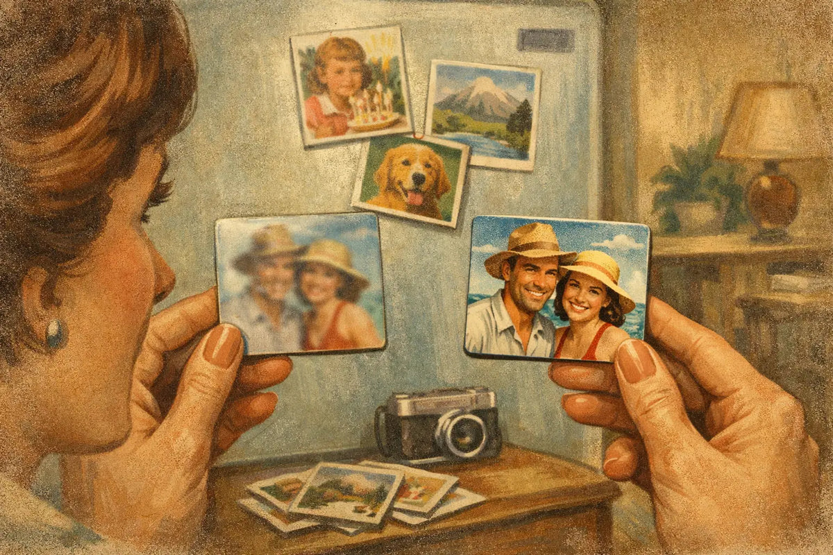 Photo Magnet Resolution: What Prints Clearly