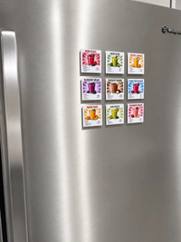 Smoothie Recipe Magnet Set | 9 Healthy Smoothie Fridge Magnets