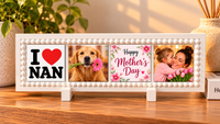 4×1 Personalised Photo Magnet Frame – 50mm Square Magnets