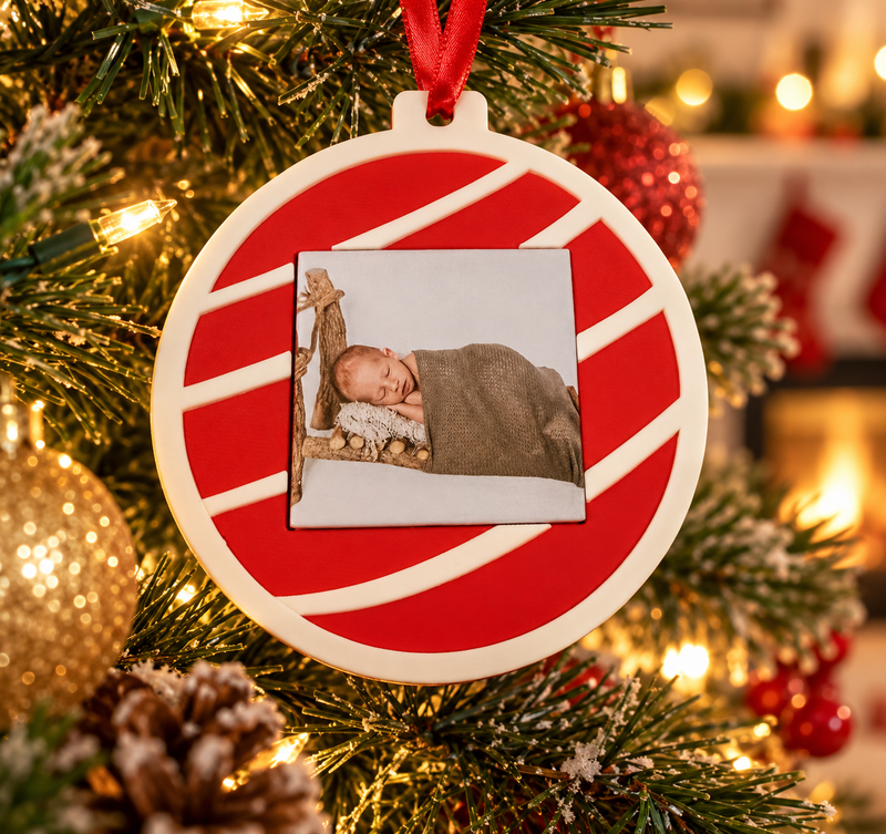 Personalised Christmas Photo Ornament
