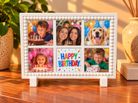 3×2 Personalised Photo Magnet Frame – 50mm Square Magnets
