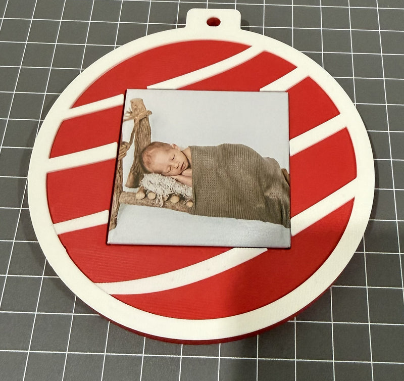 Personalised Christmas Photo Ornament