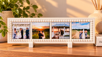 4×1 Personalised Photo Magnet Frame – 50mm Square Magnets