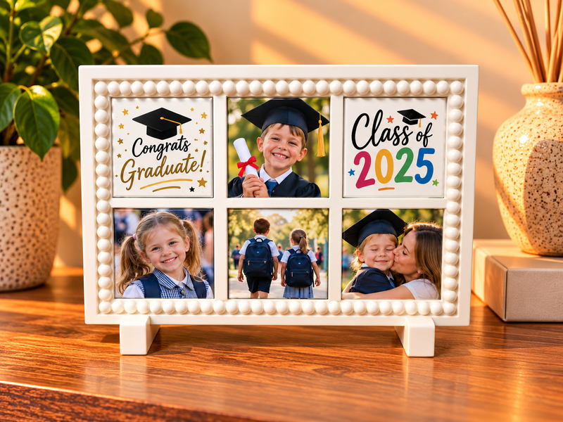 3×2 Personalised Photo Magnet Frame – 50mm Square Magnets